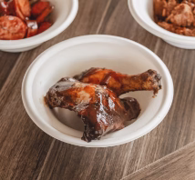 Grill chicken leg
